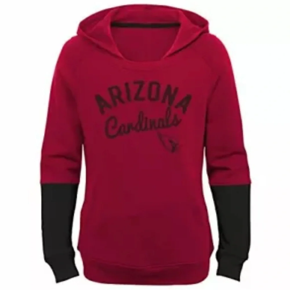 NWT [Gen2] Arizona Cardinals NFL Hooded Hoodie Sweatshirt Youth Medium (10/12) - Picture 2 of 9